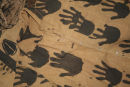 A Hand print shirt.